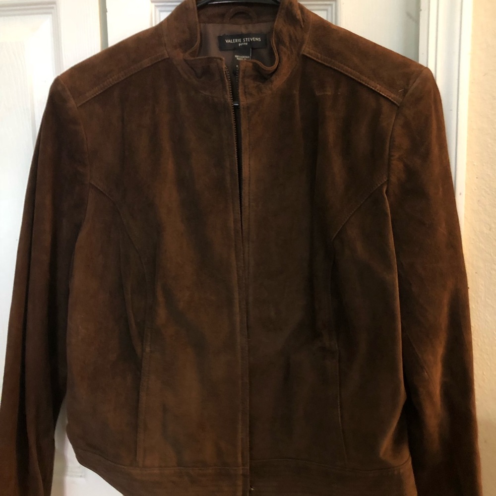 Valerie Stevens Suede Jacket